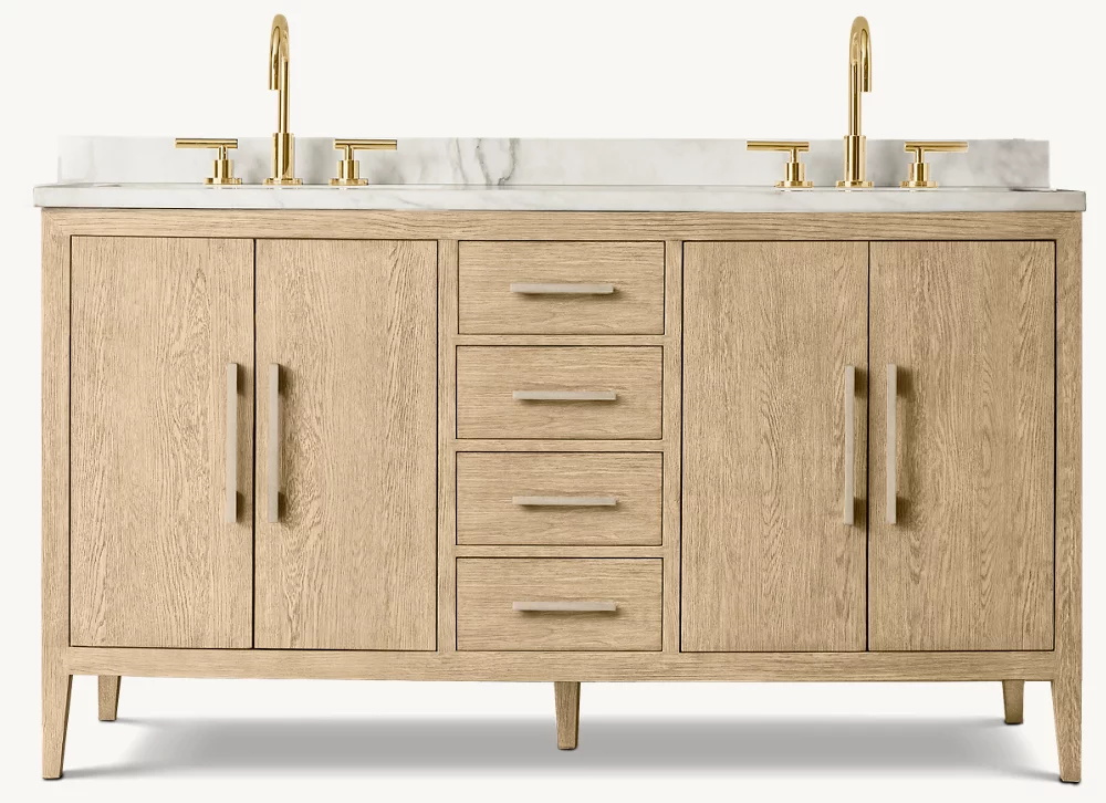 Double vanity Double vanité