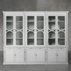 Triple armoire d'affichage modulaire