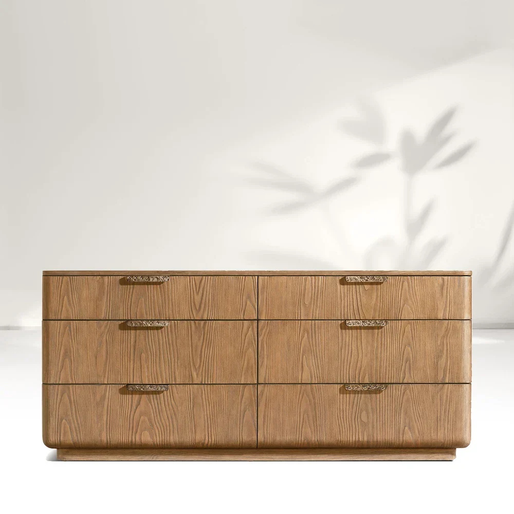 Commode en bois à 6 dessins
