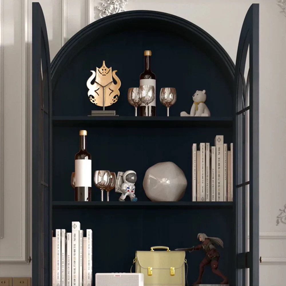 Arch - Verre en forme - bibliothèque de porte