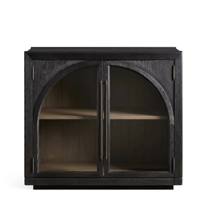 Verre noire bas - Profil - armoire avant