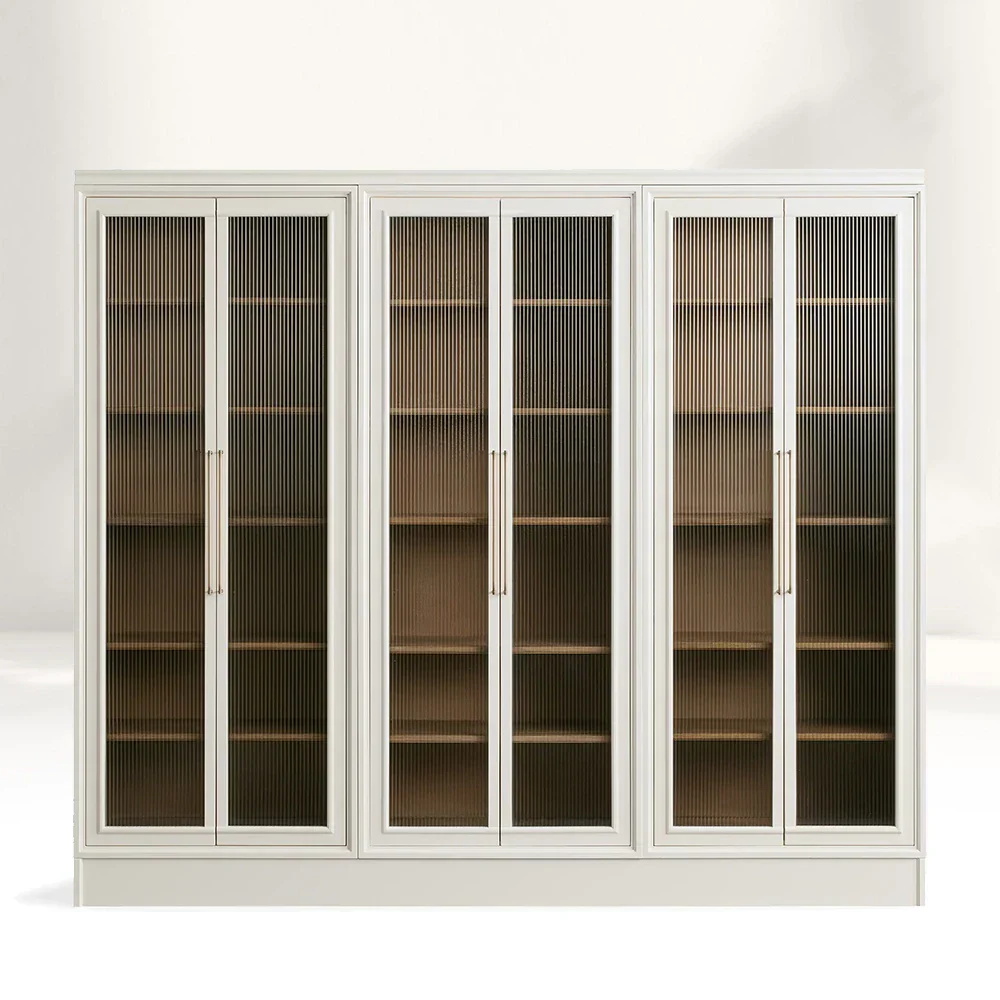 Verre minimaliste moderne - armoire de rangement de porte