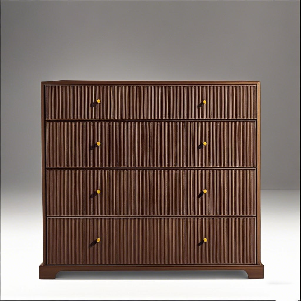 Commode classique de 5 dessins