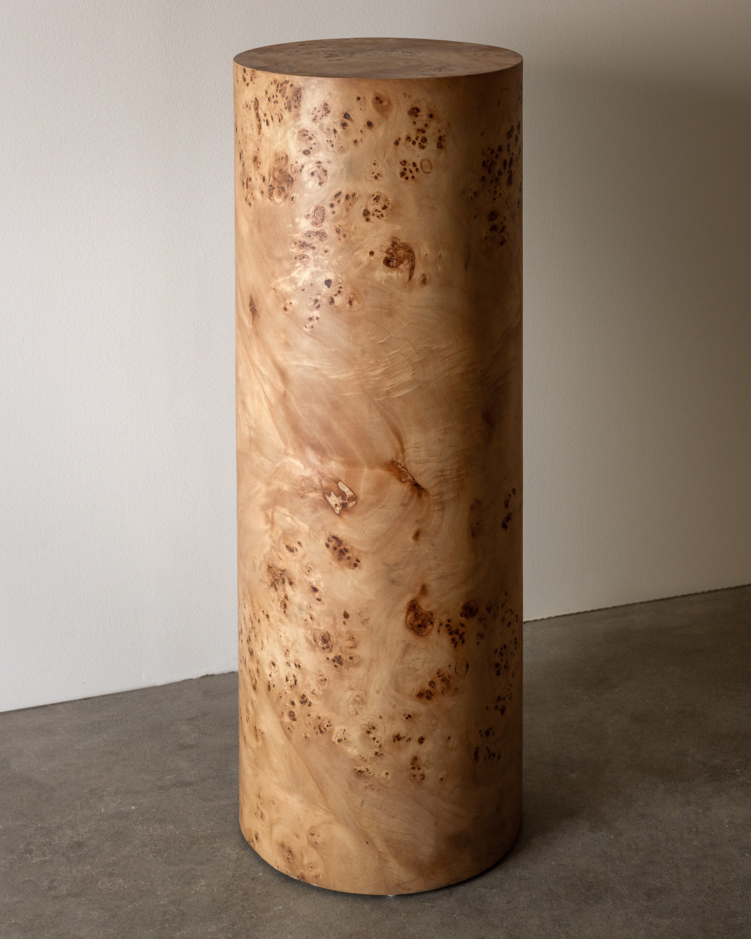 Table de chevet d'écorce d'arbre