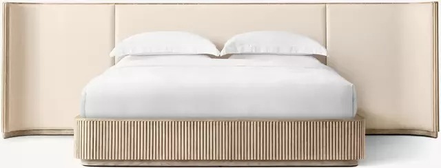 Solid Wooden Bed Lit en bois massif