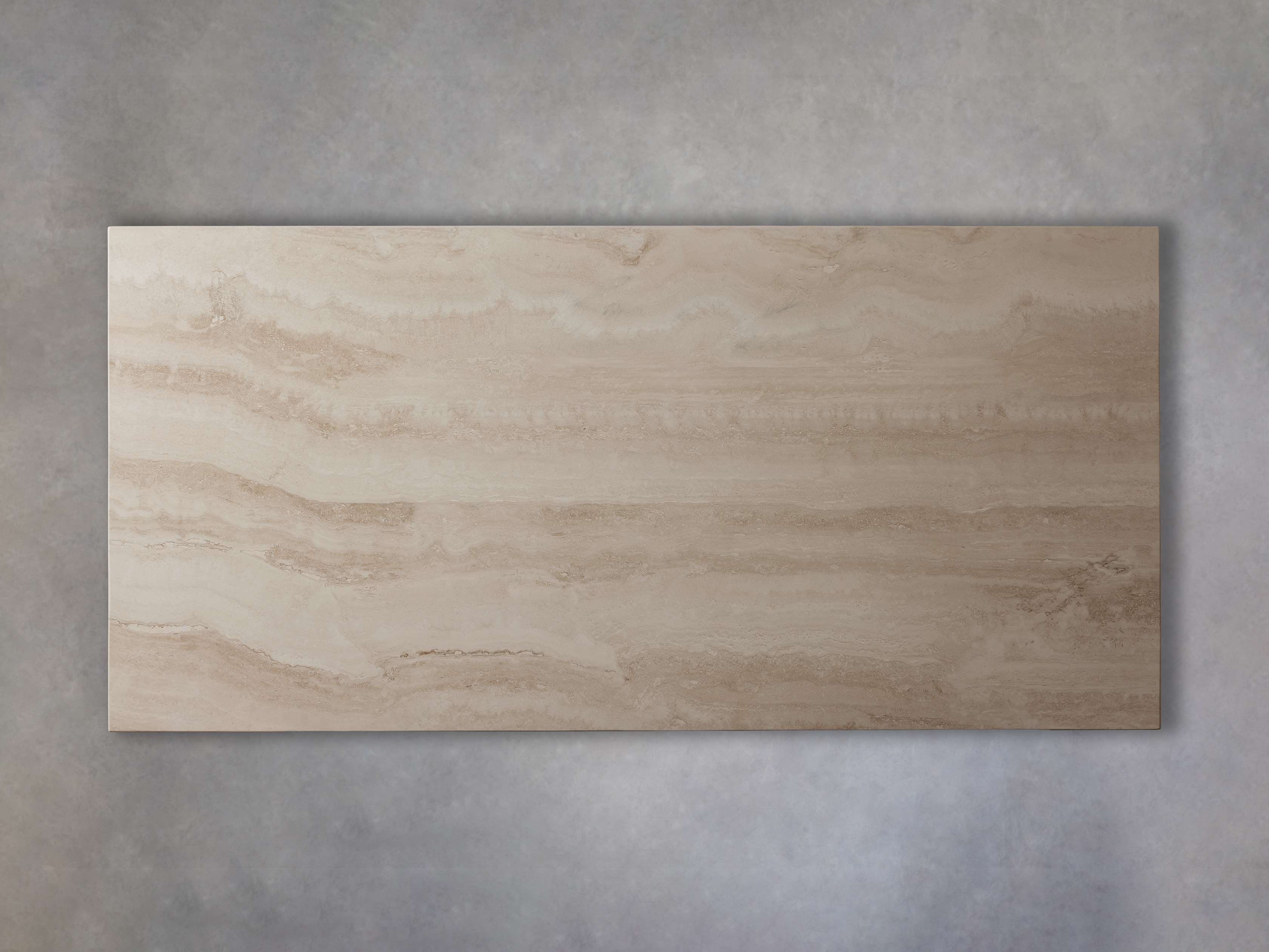 Table de travertin rectangulaire finnley fonctionnel