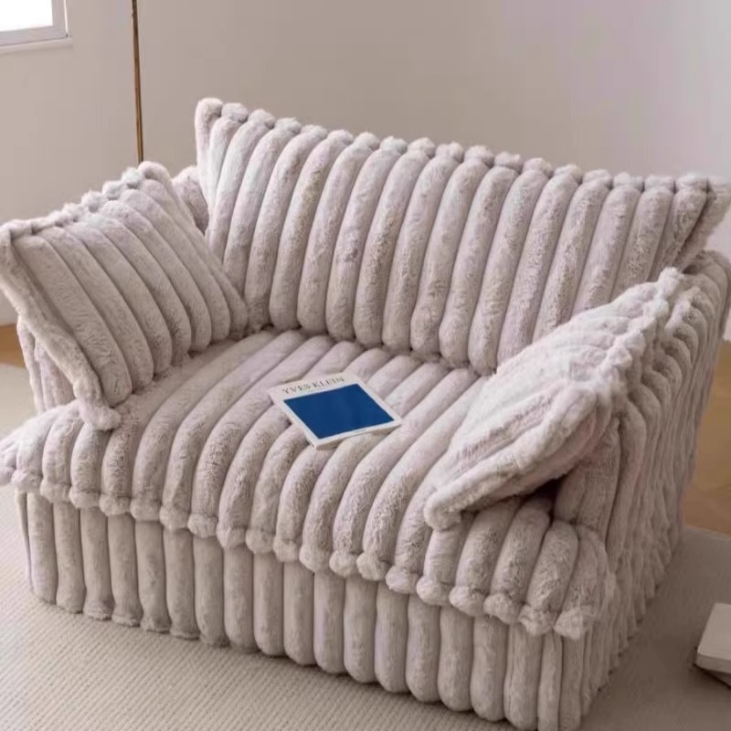 Petit canapé en vexée détachable de style japonais