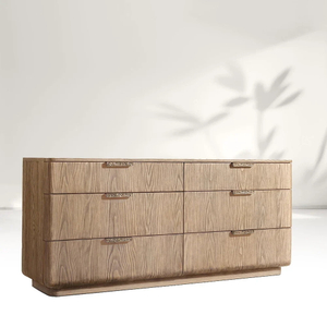 Commode en bois à 6 dessins
