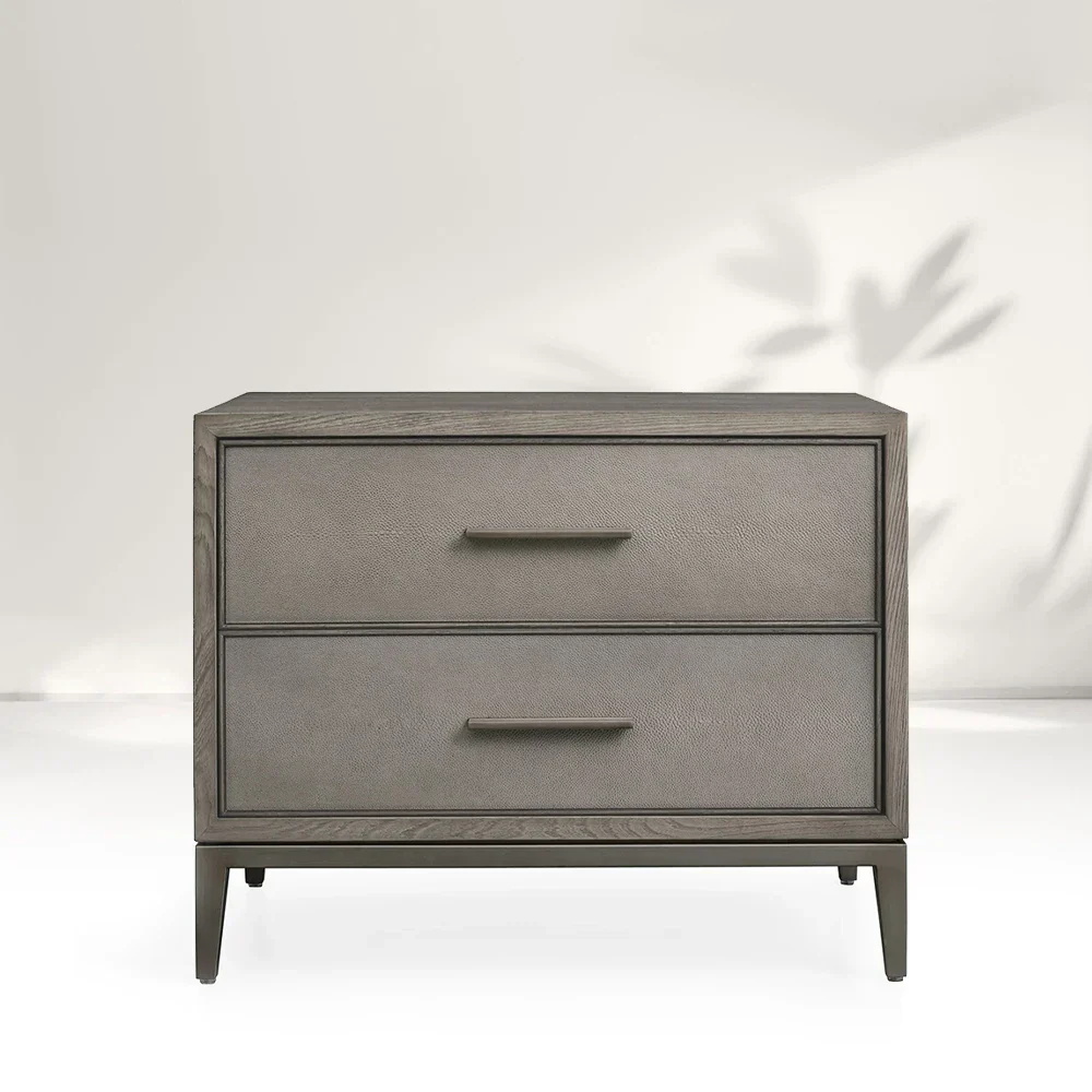 Luxury élégant et moderne deux - Diroir Nightstand