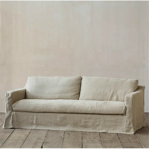 Canapé en tissu vintage amovible et lavable