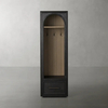 Armoire d'entrée en bois unique avec tiroir