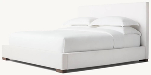 Lit de plaque de panneau de tissu