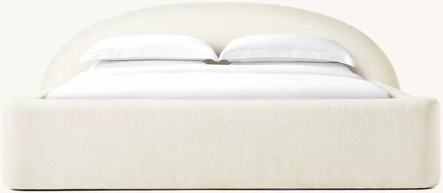 Lit de panneau de tissu