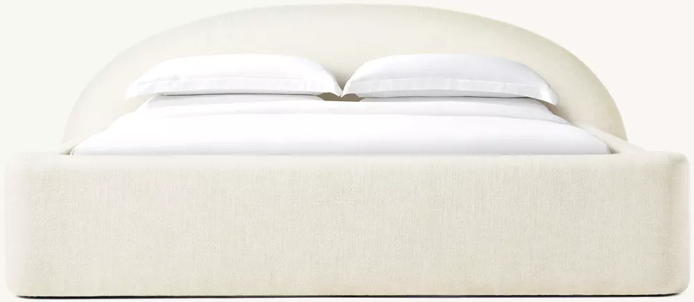 Lit de panneau de tissu