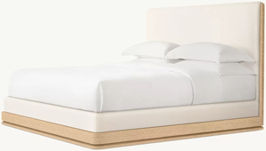 Panneau de tissu lit double