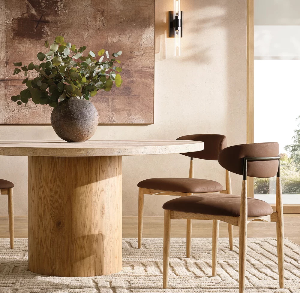 Table à manger ronde