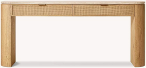  Table de console avec tiroirs