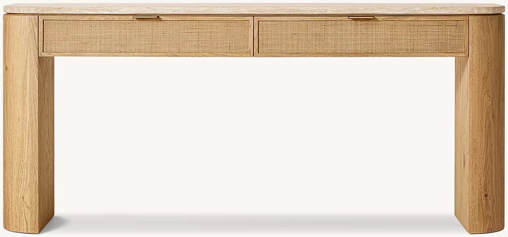  Table de console avec tiroirs