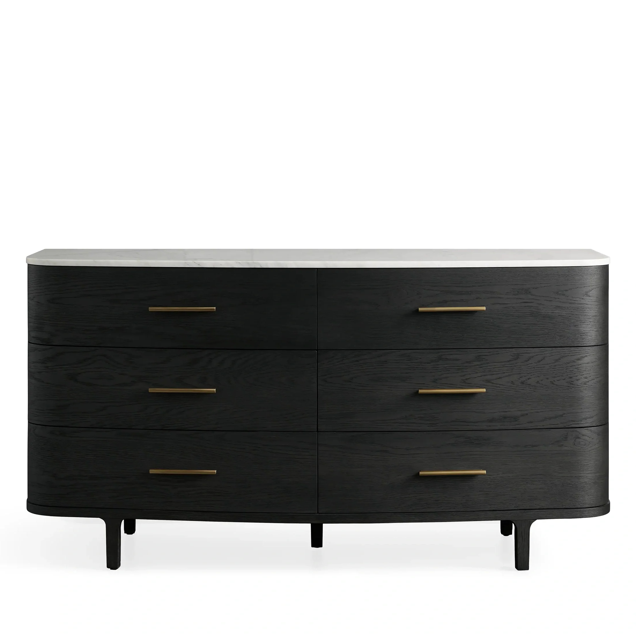 Commode de rangement à six dessins de rangement à six dessin 