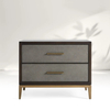 Luxury élégant et moderne deux - Diroir Nightstand