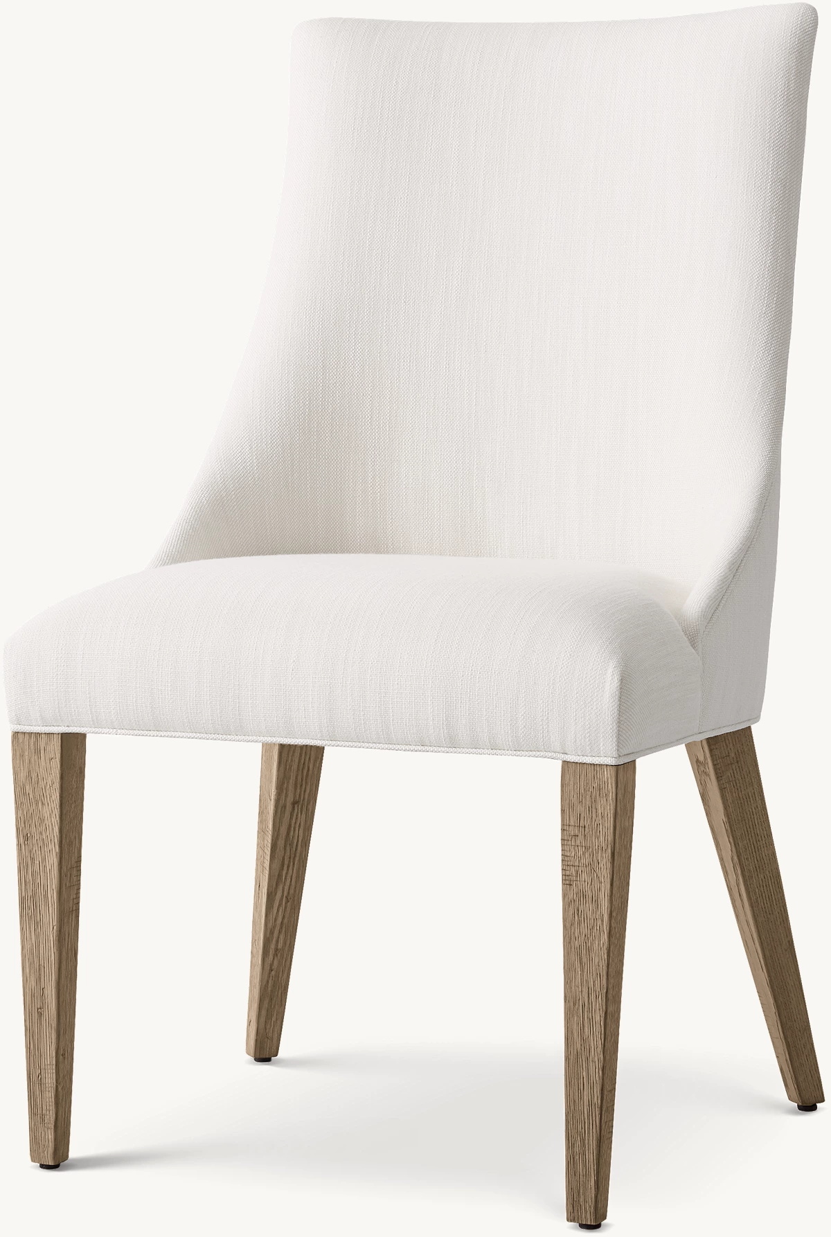 Chaises de restauration modernes minimalistes en chêne blanc