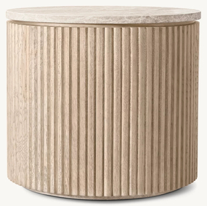  Table d'appoint ronde