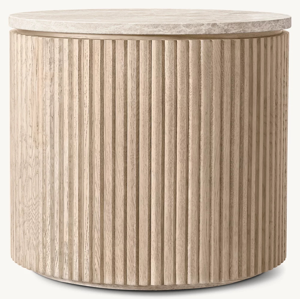  Table d'appoint ronde