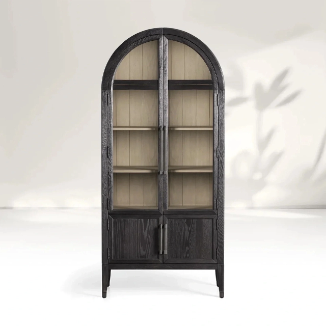 Comment une bibliothèque vintage en bois massif équilibre-t-elle le rangement et l’esthétique ?