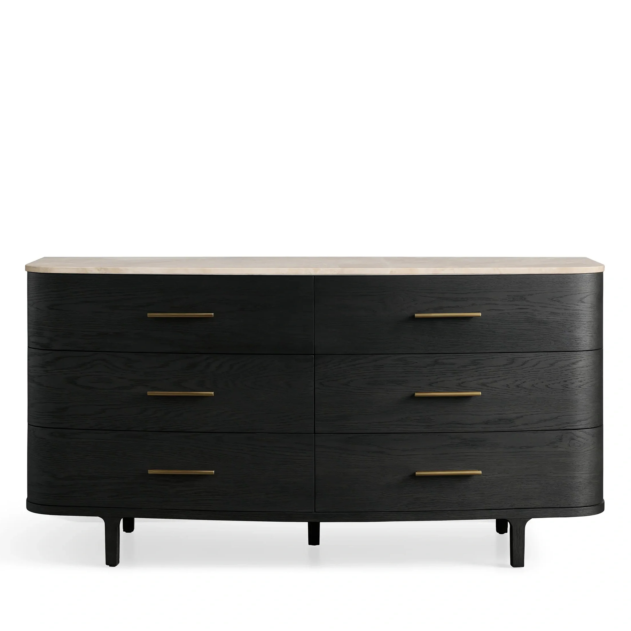 Commode de rangement à six dessins de rangement à six dessin 