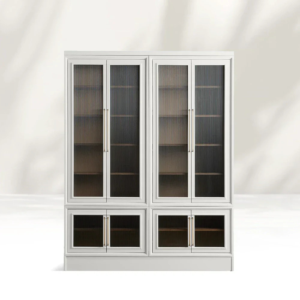 Double minimaliste moderne - Verre - Cabinet de rangement de porte