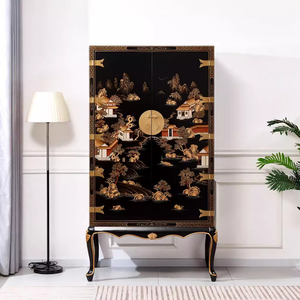 Nouvelle armoire classique chinoise peinte à la main