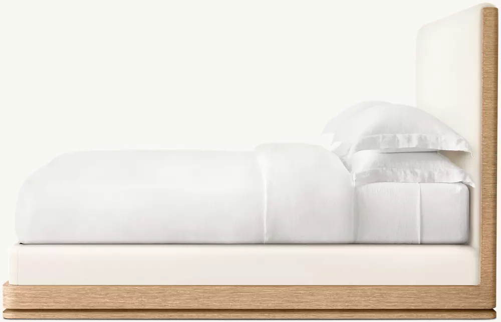 Panneau de tissu lit double