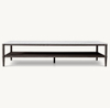 Table basse rectangulaire en marbre