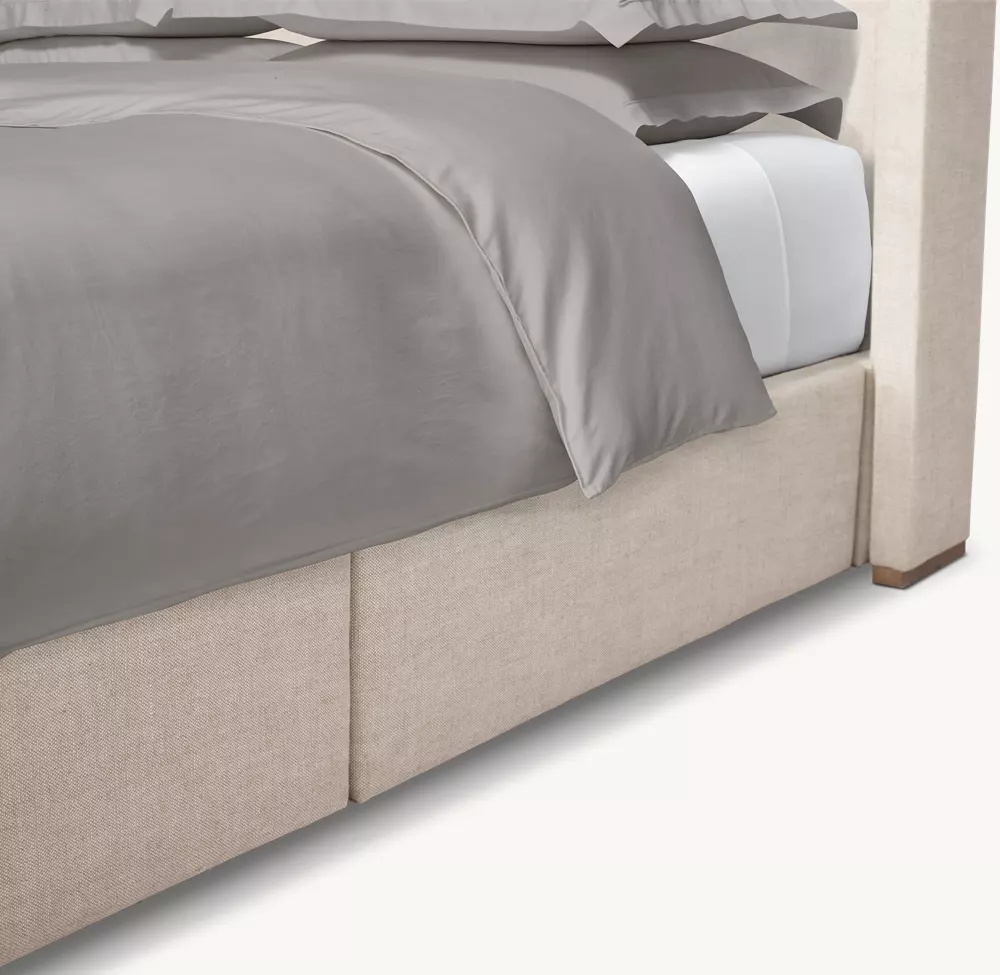 Lit de rangement abri de tissu