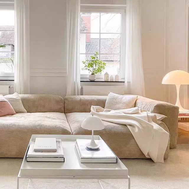 Un canapé paresseux de luxe léger