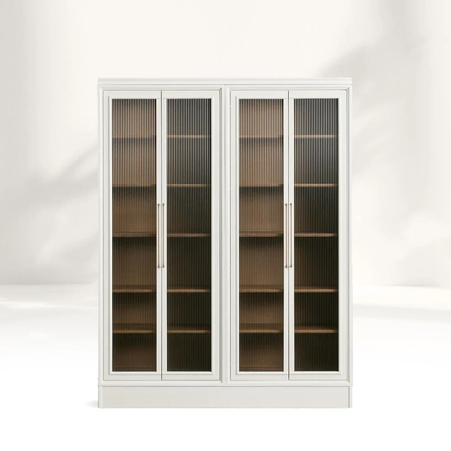 Verre minimaliste moderne - armoire de rangement de porte