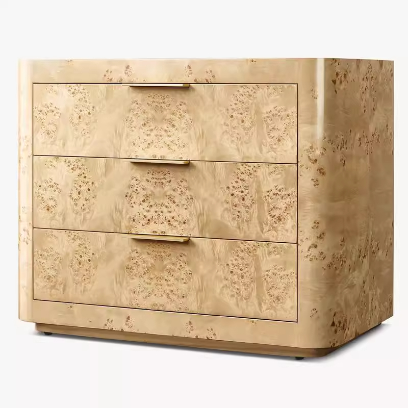 Table de chevet d'écorce de l'arbre rural américain