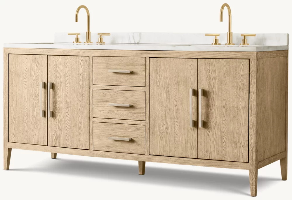 Double vanité contemporaine française