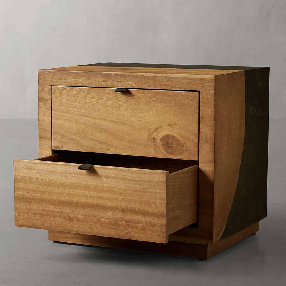 Twin - tiroir armoire au chevet moderne