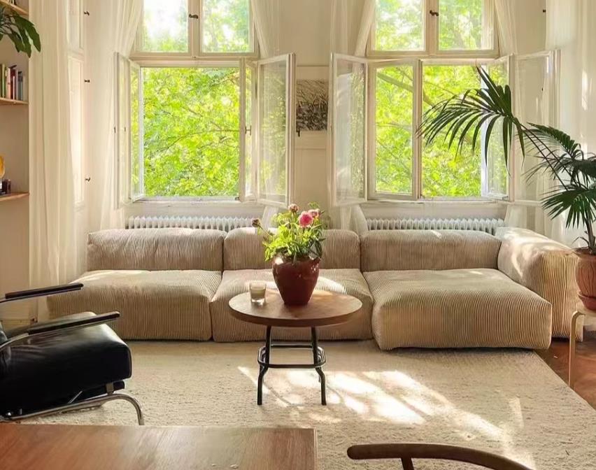 Un canapé paresseux de luxe léger