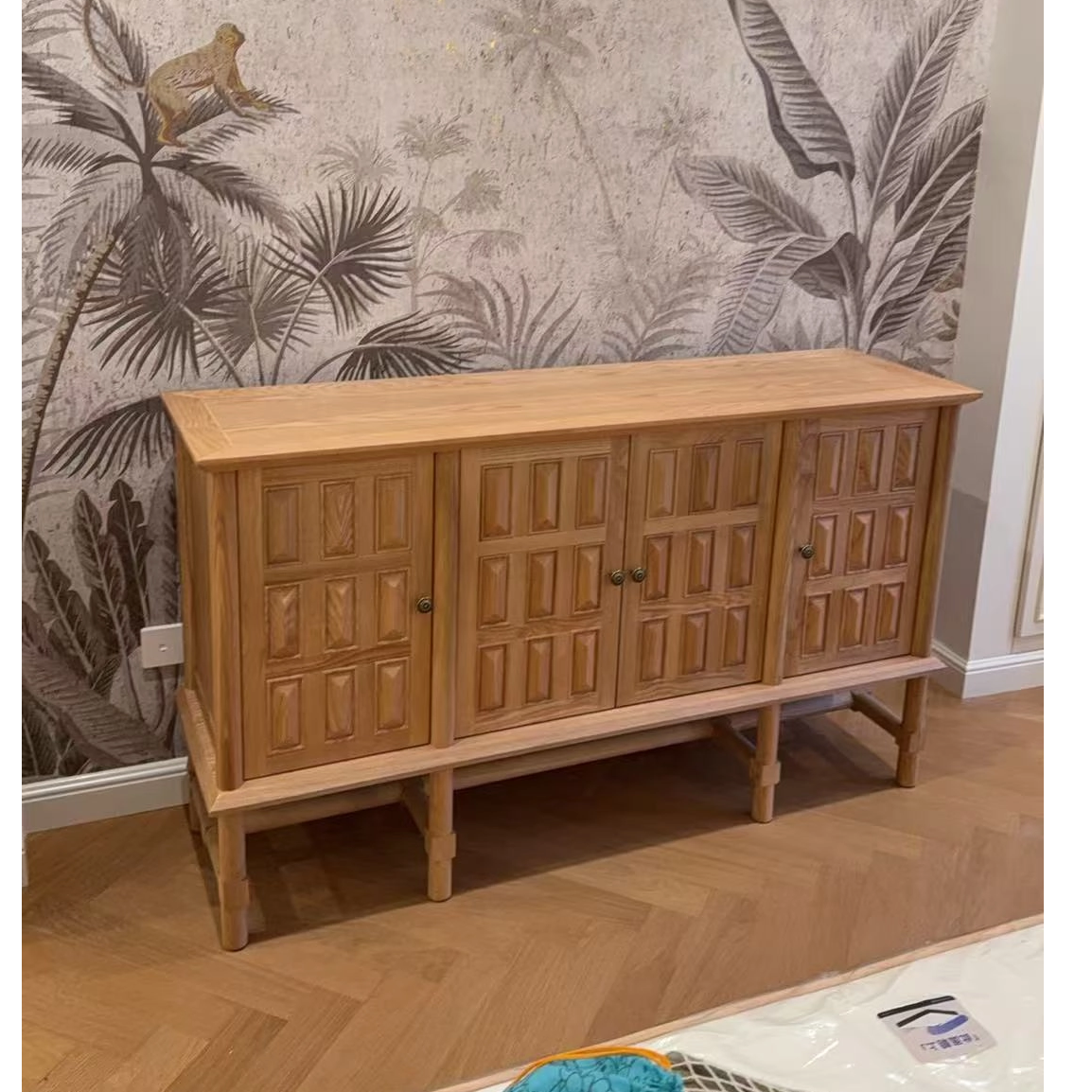 Chêne - armoire en bois massif de charme 