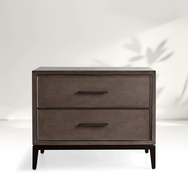 Luxury élégant et moderne deux - Diroir Nightstand