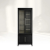 Armoire en verre roseu moderne