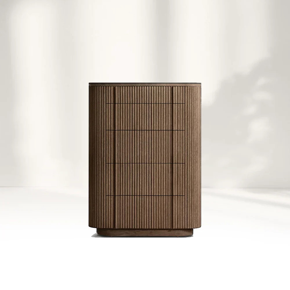 Commode étroite de l'armoire moderne à 5 tirages