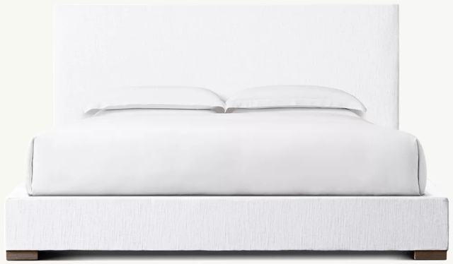 Lit de plaque de panneau de tissu