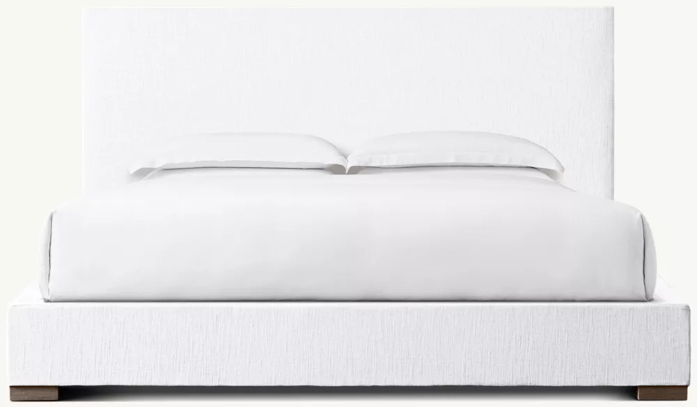 Lit de plaque de panneau de tissu