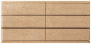 Armoire simple de six dessins