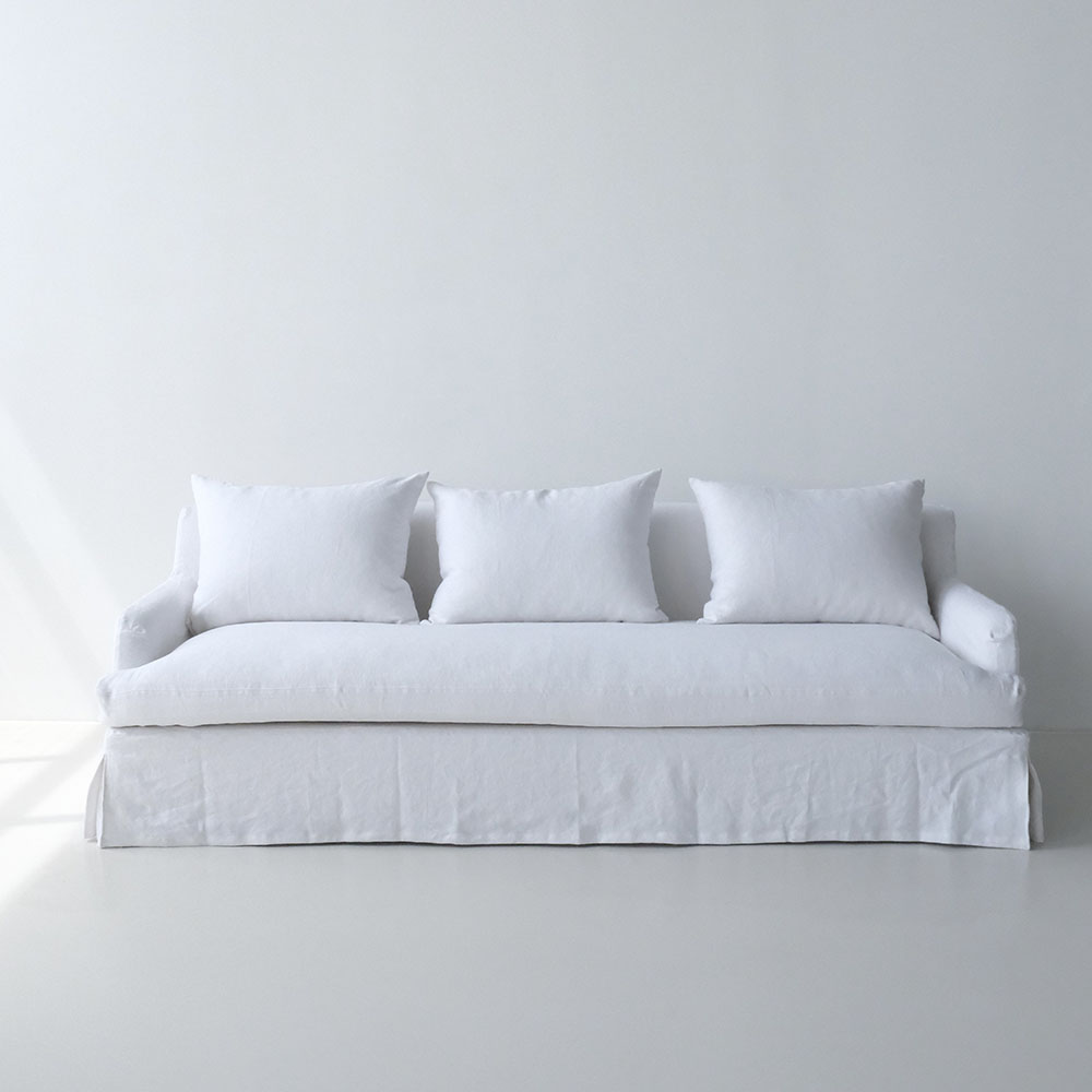 Canapé en tissu lavable de style zen