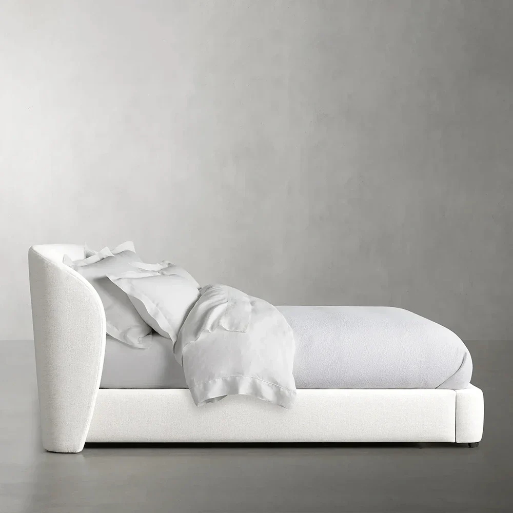  Lit de rêve en lin doux Finnley