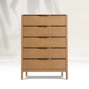 Commode étroite exquise et simple de cinq tirages